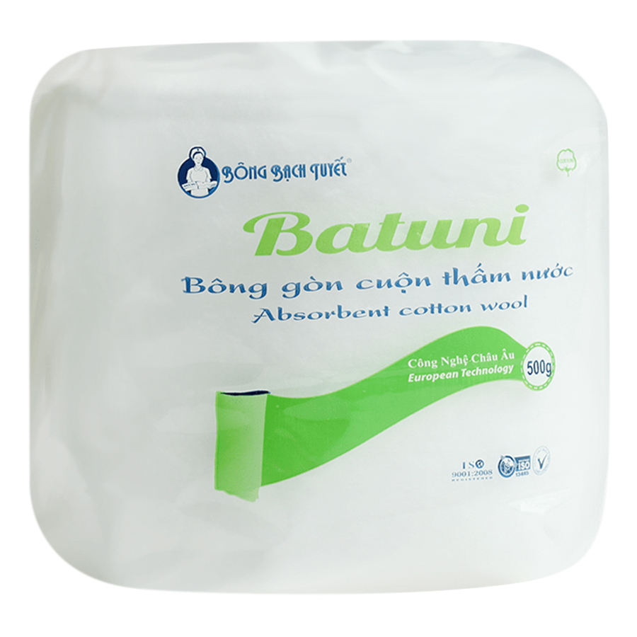 Bông Công Nghiệp Batuni Bông Bạch Tuyết TP134 (500g)