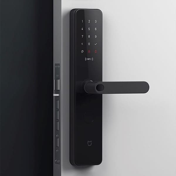 Khóa cửa thông minh Smart Door Lock E, mở cửa bằng vân tay, mật khẩu, mật khẩu tạm thời, Bluetooth, HomeKit, chìa khóa khẩn cấp