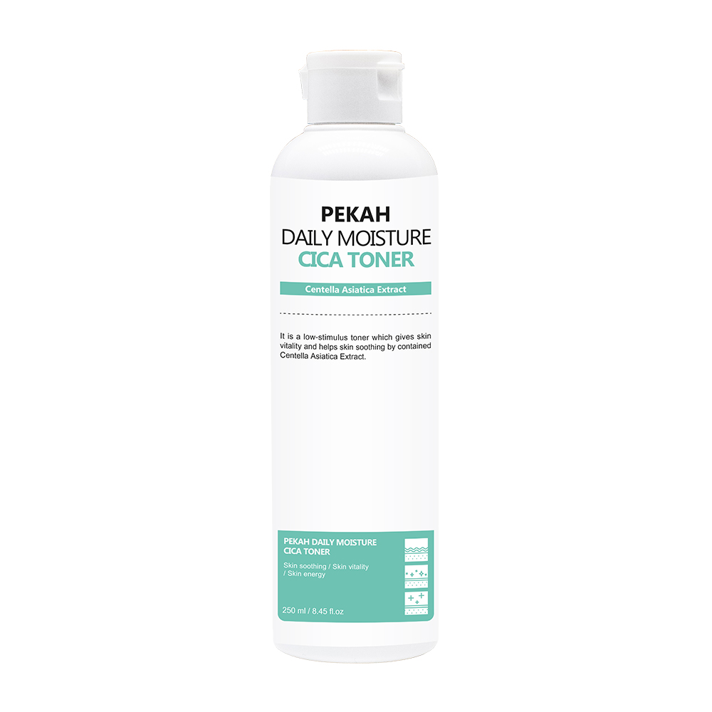 Nước Hoa Hồng Giảm Mụn Chiết Xuất Rau Má PEKAH DAILY MOISTUSE CICA TONER