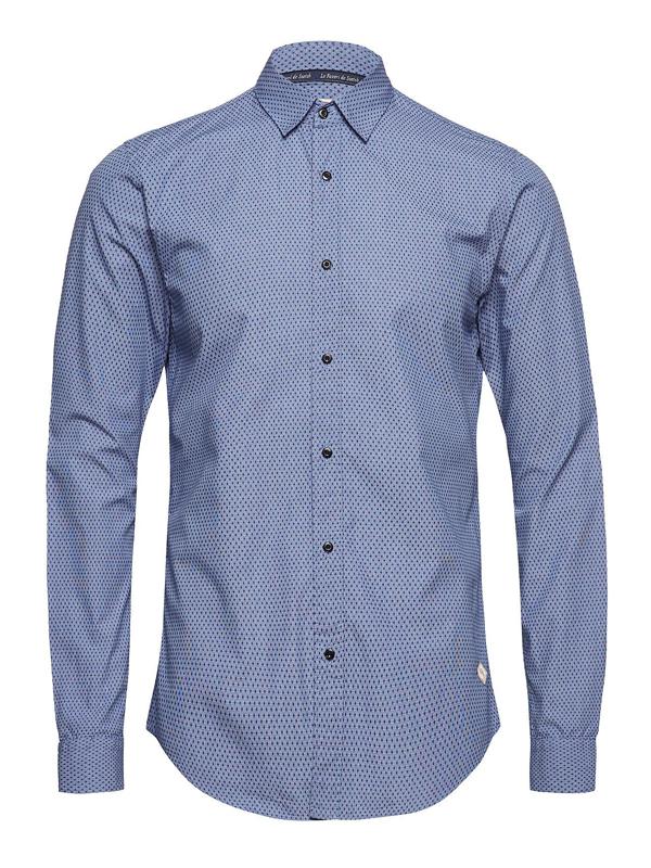 Áo Sơ Mi SCOTCH &amp;amp; SODA  Chic Shirt With Mini Jacquard Pattern - SIZE L-XL
