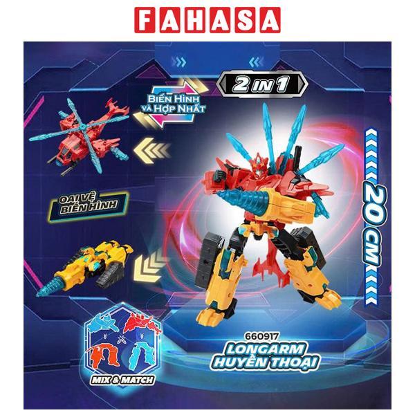 Đồ Chơi Robot LONGARM Huyền Thoại Biến Hình Và Hợp Nhất 2 trong 1 - Glory Alliance 660917