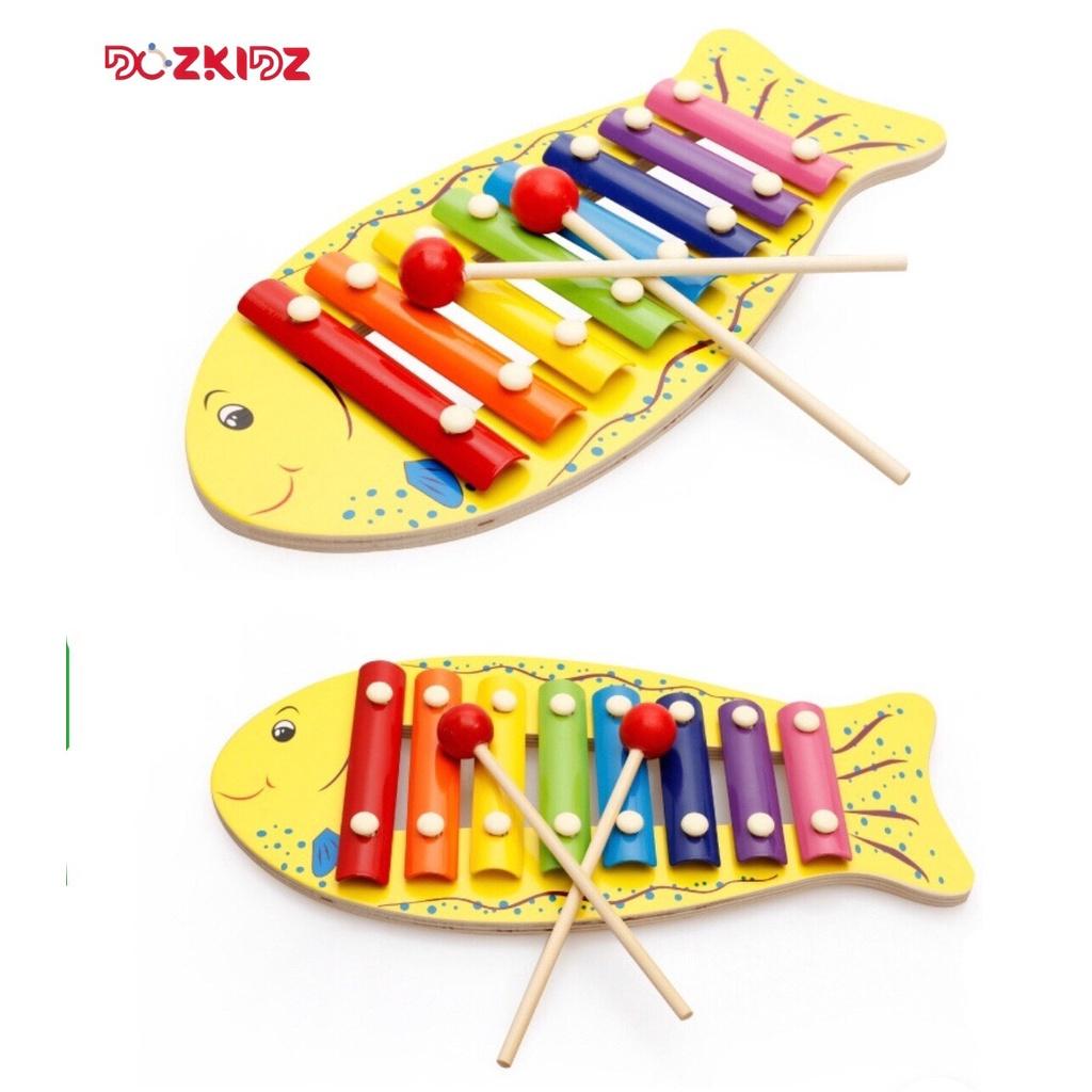 Đồ chơi âm nhạc - Đàn xylophone bằng gỗ - DOZKIDZ