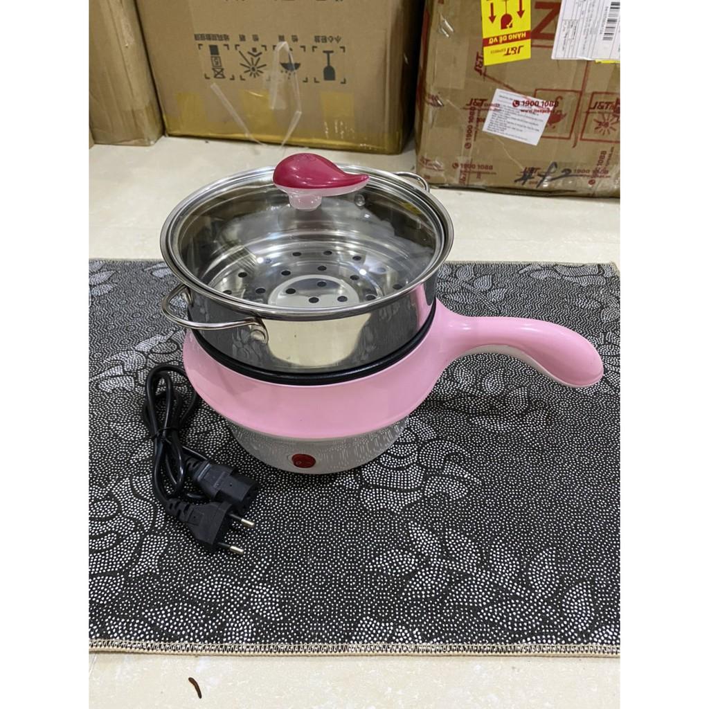 Ca Nấu Mì Mini, Ca Mì 2 Tầng, Nồi Lẩu Điện Đa Năng. Hàng Cao Cấp, Nhỏ Gọn, Tiện Lợi
