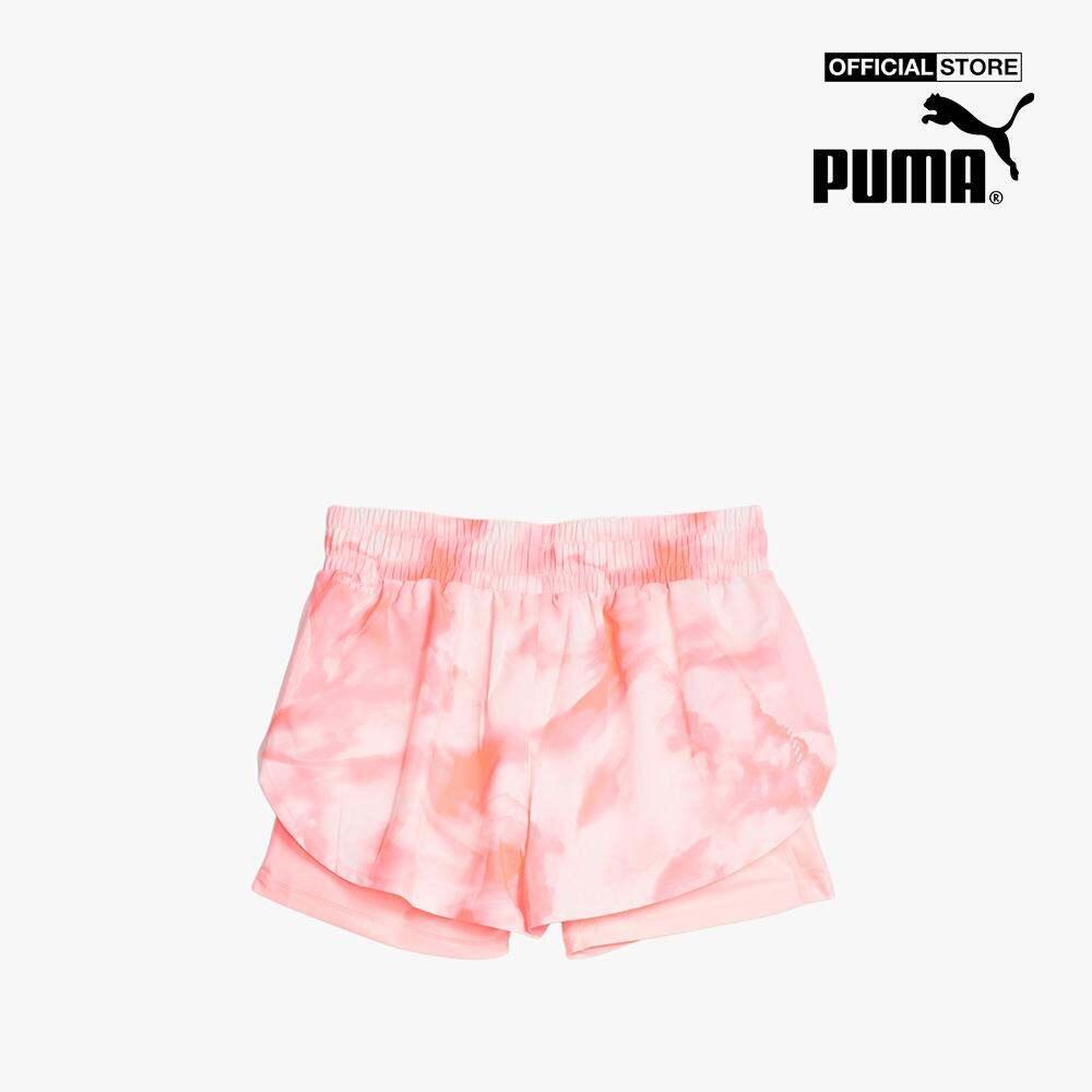 PUMA - Quần shorts tập luyện nữ U