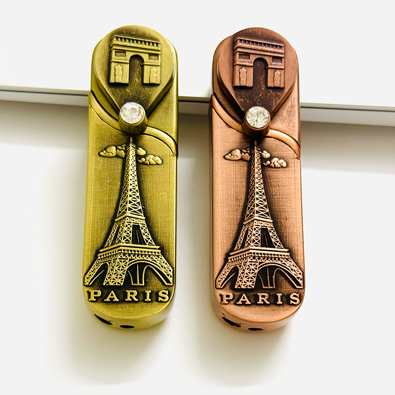 Bật lửa hột quẹt khè khóa xoay hình tháp EIFFEL PARIS - xài gas