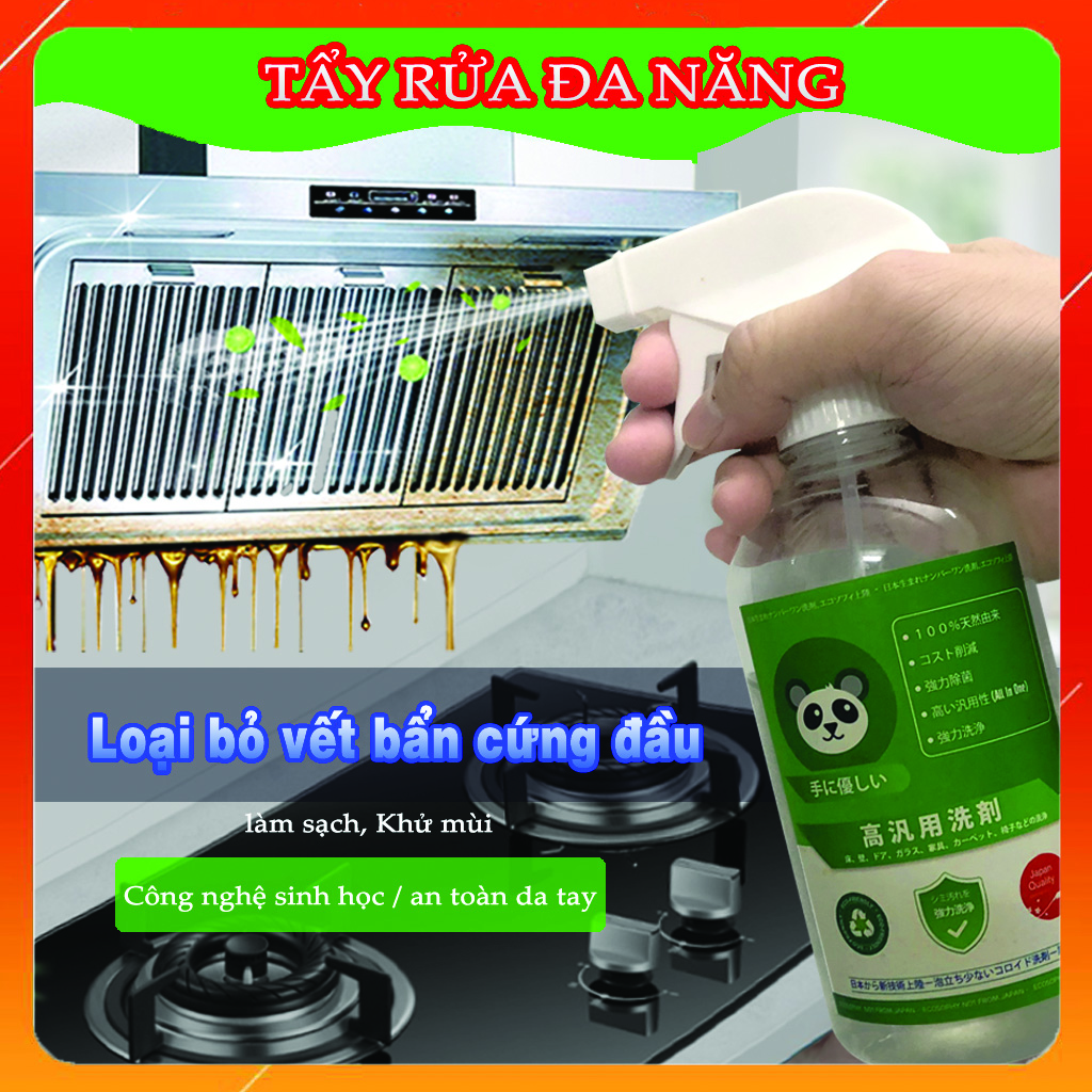 Dung dịch tẩy rửa đa năng Ecosophy 500ml chất tẩy đa năng số 1 Nhật Bản 100% từ tự nhiên an toàn với da tay loại bỏ khử mùi mọi vết bẩn nhanh chóng [TKT Mart]