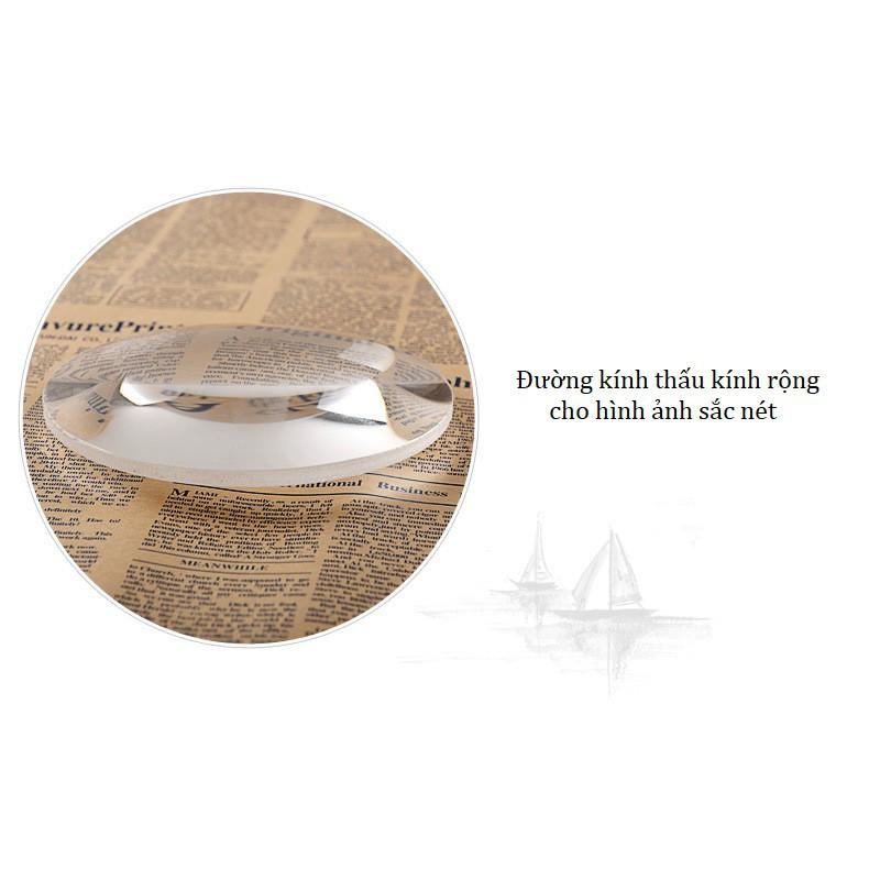 Kính lúp để bàn ️️ Kính lúp 10X cao cấp có đèn 36 LED MG-H36