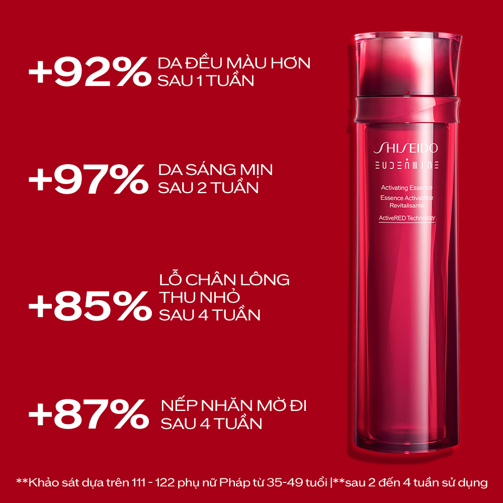 Nước thần đỏ Shiseido Eudermine Activating Essence 145ml
