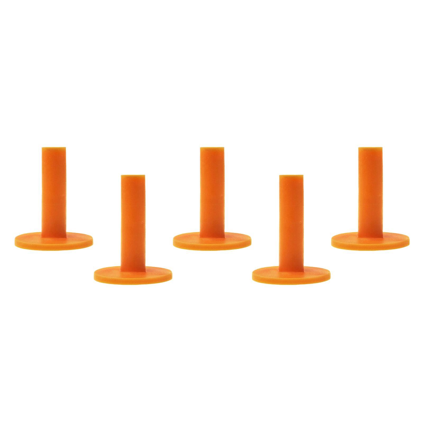 2-10pack 5pcs Rubber Driving Golf Tees Holder Rubber Driving Range Practice