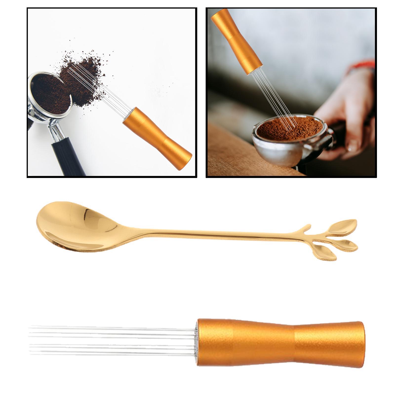 Needle Style Coffee Tamper Espresso Stirrer Powder Distributor Leveler Tool