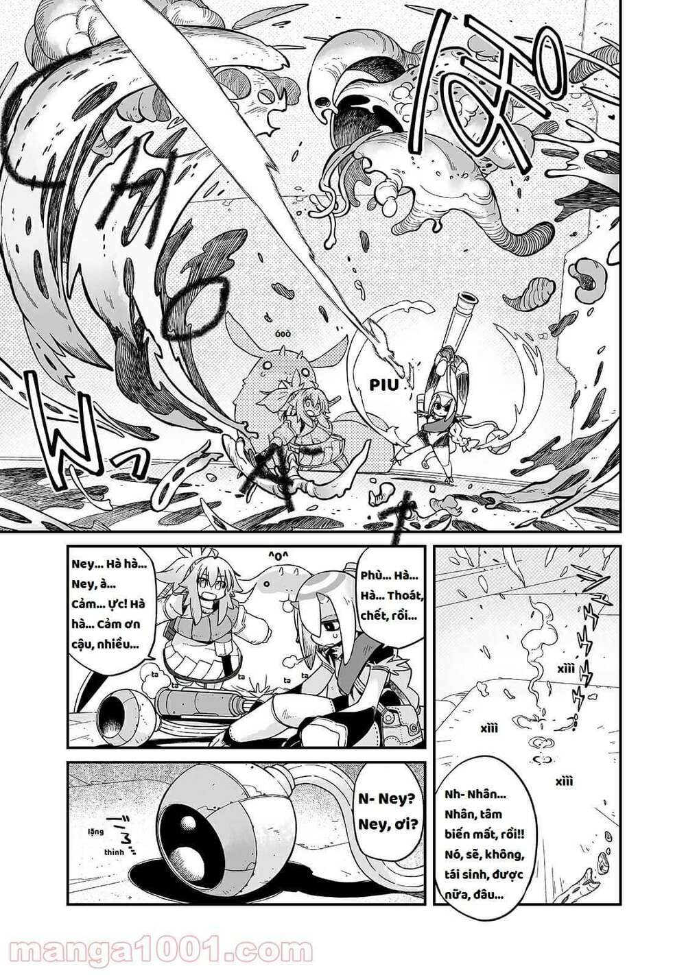 ngay cả khi hậu tận thế, thật hạnh phúc vẫn còn được sống... chapter 20.2 3