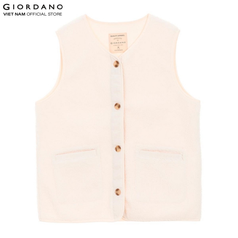 Áo Vest Lông Cừu Nữ Giordano 05372804