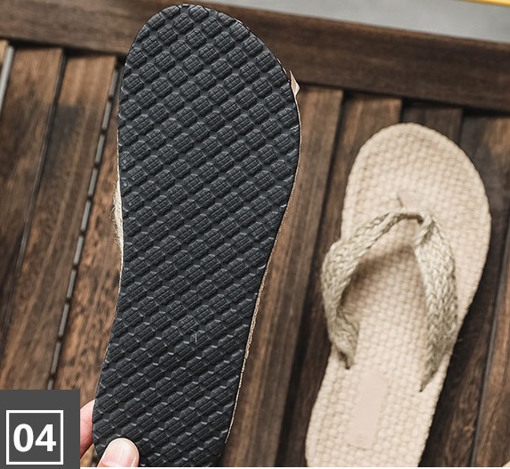 Dép giả cói quai cói nhạt unisex nam nữ