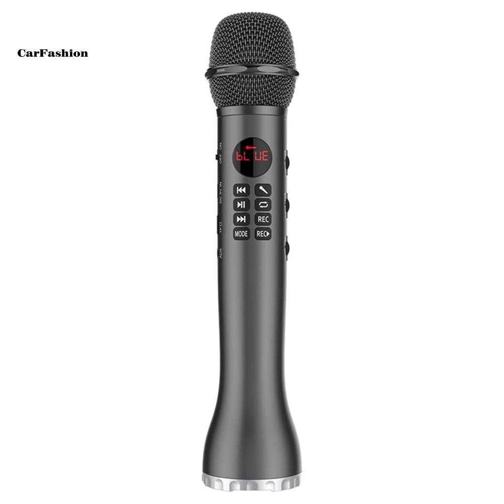 Micro hát karaoke cầm tay không dây kết nối Bluetooth 3 trong 1
