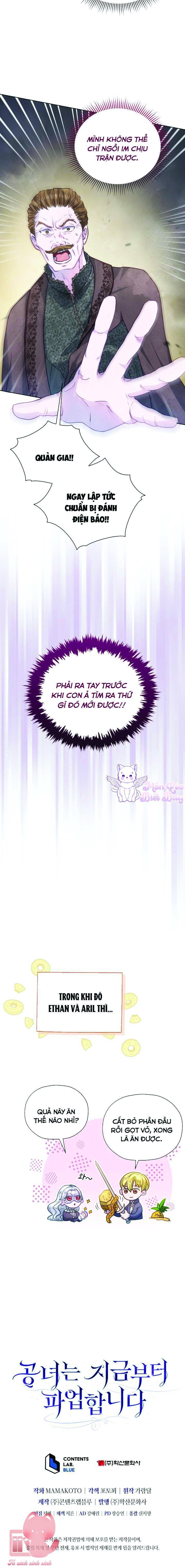 kể từ giờ, công nương sẽ đình công chapter 18 20