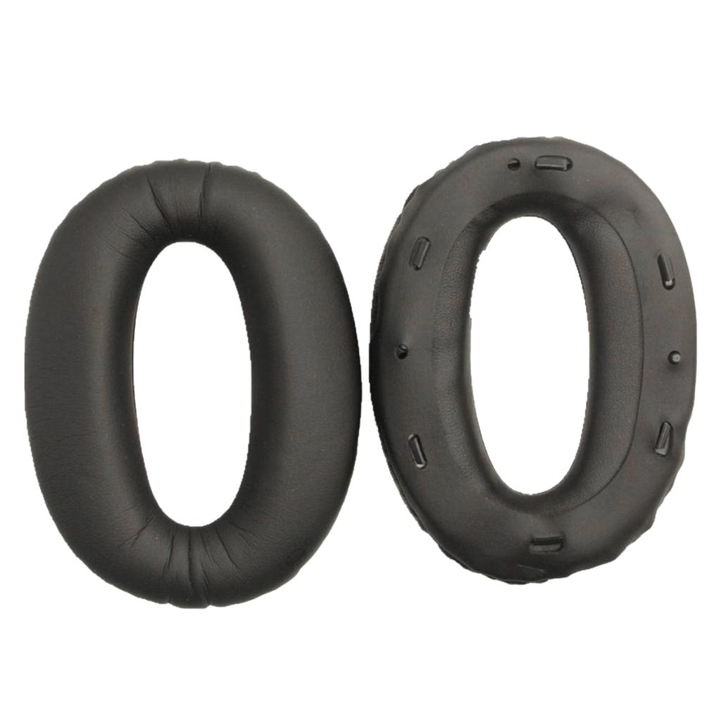 Foam Protein Leather Ear Cushions for MDR-1000X / WH-1000XM2 Headphones, Very