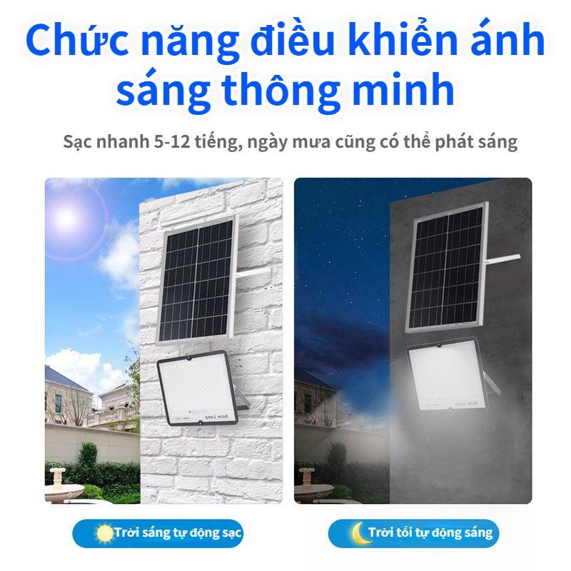 Đèn năng lượng mặt trời đèn chống lóa Solar Light khung nhôm 50W,100W,200W,300W- IP67 bảo hành 2 năm.