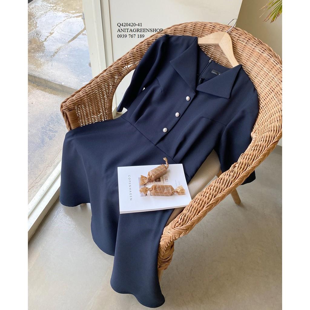 Q420420 ĐẦM XÒE CỔ BẺ