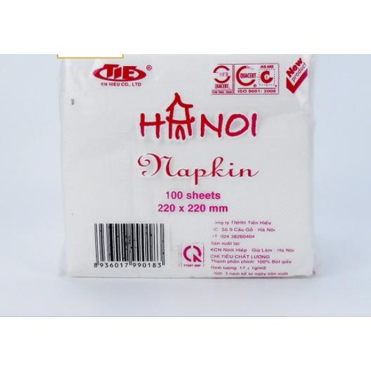 10 gói Giấy ăn Hà Nội vuông nhỏ