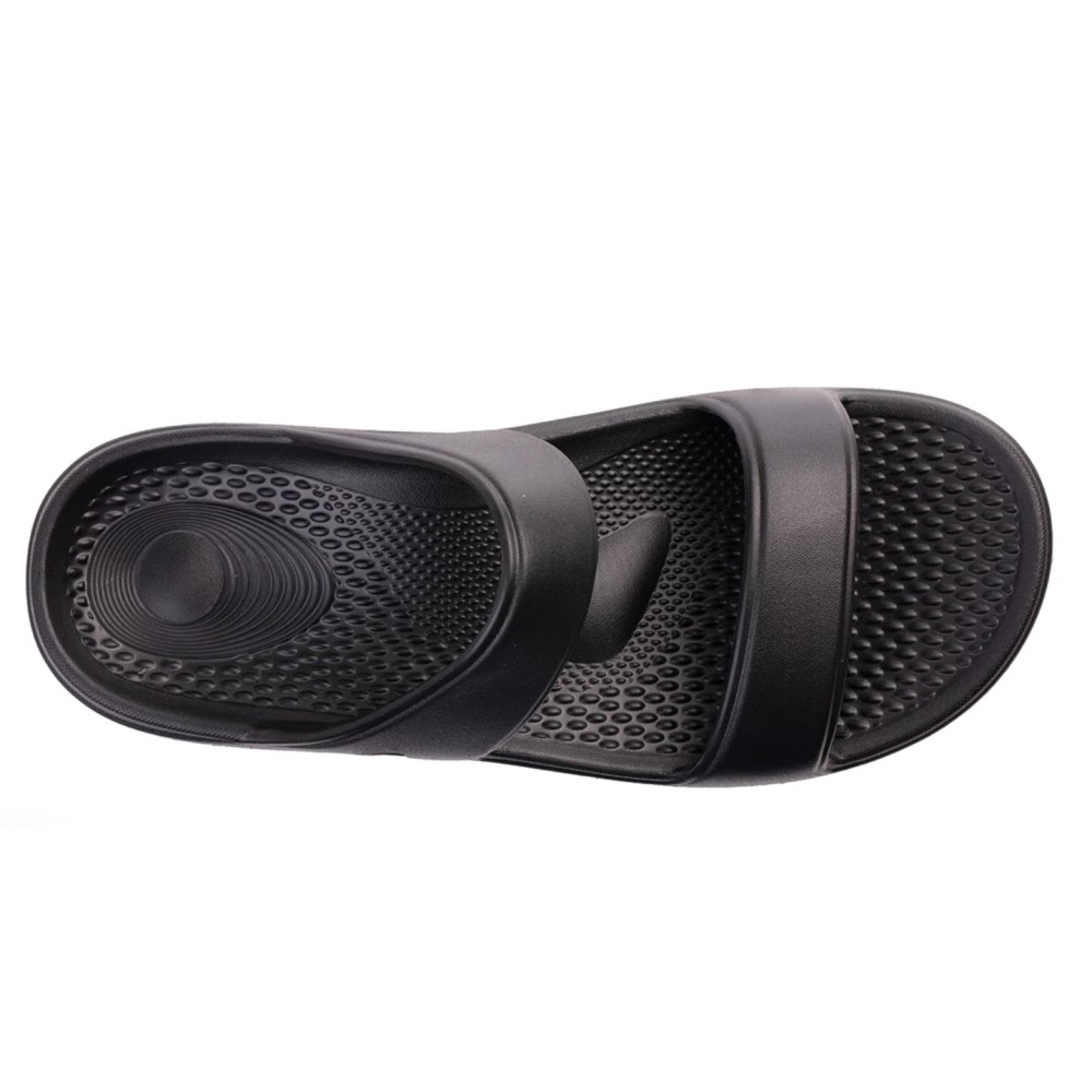 Dép quai ngang sức khỏe nữ Revitalign Fusion Zest Black - đế đúc EVA nguyên khối, nâng vòm giảm đau chân