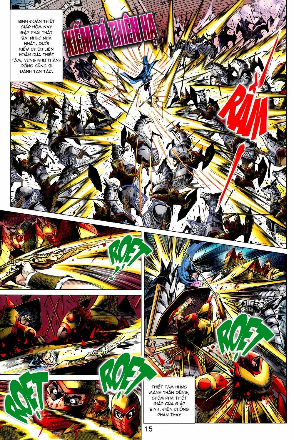 thần binh vấn thiên chapter 14 15