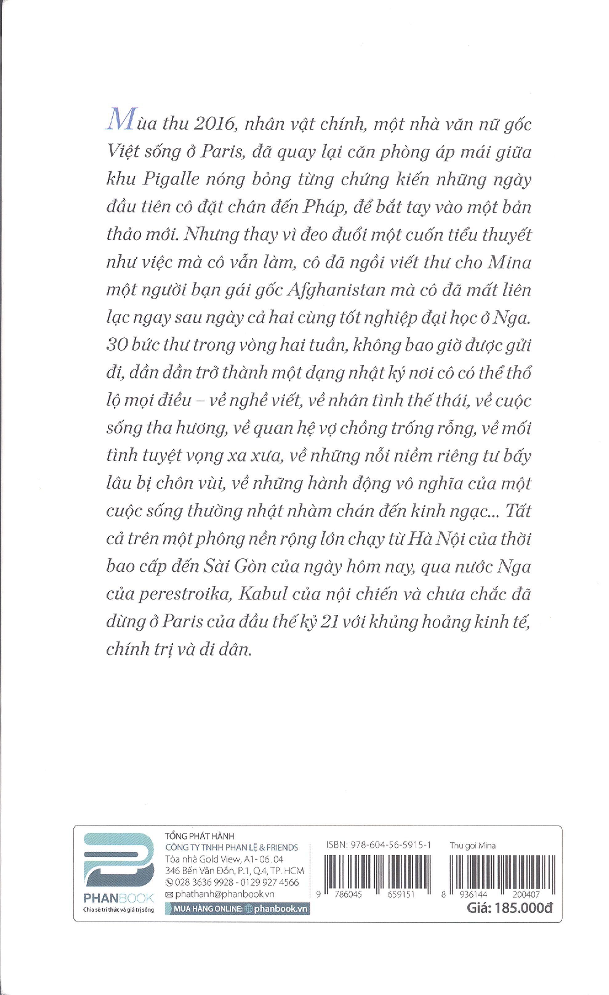 Sách Thư Gửi Mina