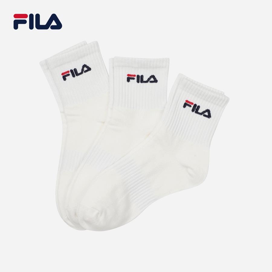 Vớ thể thao unisex Fila - FS3SCF5330X-OWH