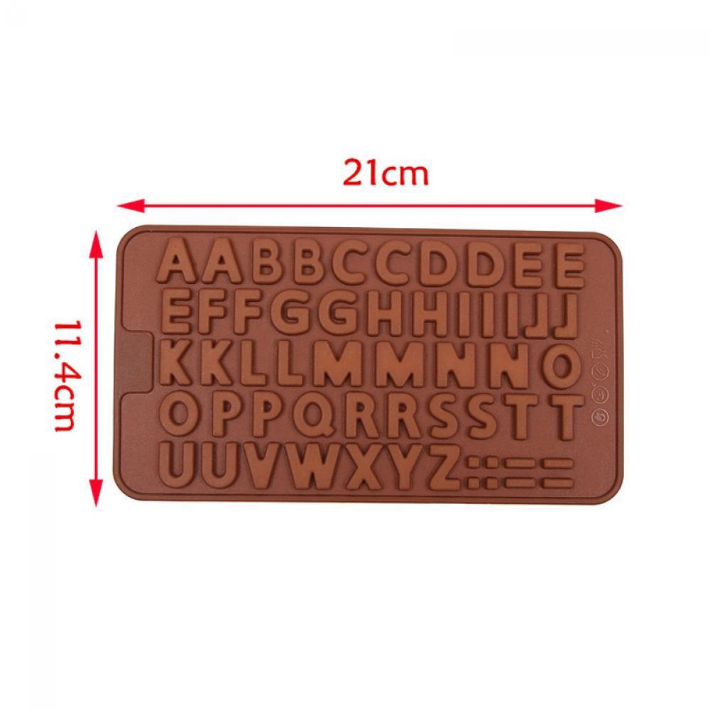 Khuôn Silicon Làm Kẹo Đường Hình Chữ Cái