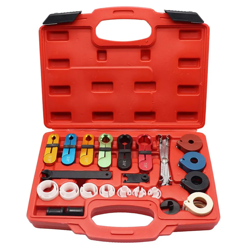 Bộ tháo ống nối điều hòa, ngắt ống xăng Full đầy đủ các đầu mồi VT1110