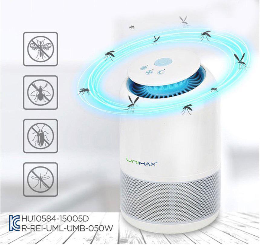 Đèn Bắt Muỗi Tia UV - BUGS KILLER, Đèn Diệt Côn Trùng Hiệu Quả, An Toàn Với Trẻ Nhỏ, Nội Địa Hàn, BH 12 Thángv