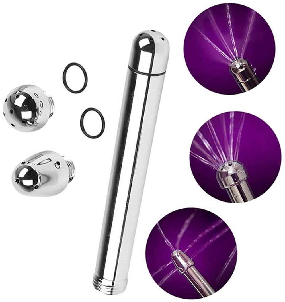 Tắm Enema Khuyển Dạ Xoa Nhôm Kèm 3 Nước Tắm Vòi Rửa Hậu Môn Vệ Sinh  Bộ Bụi