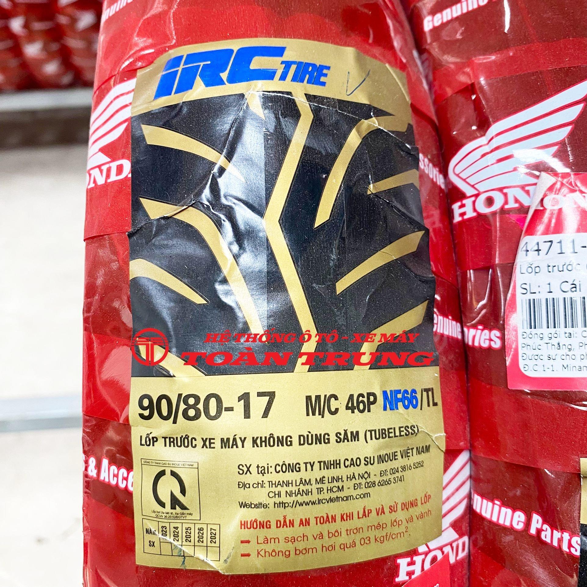 Lốp trước Winner (IRC) chính hãƞg Honda &quot;44711K56V01&quot;