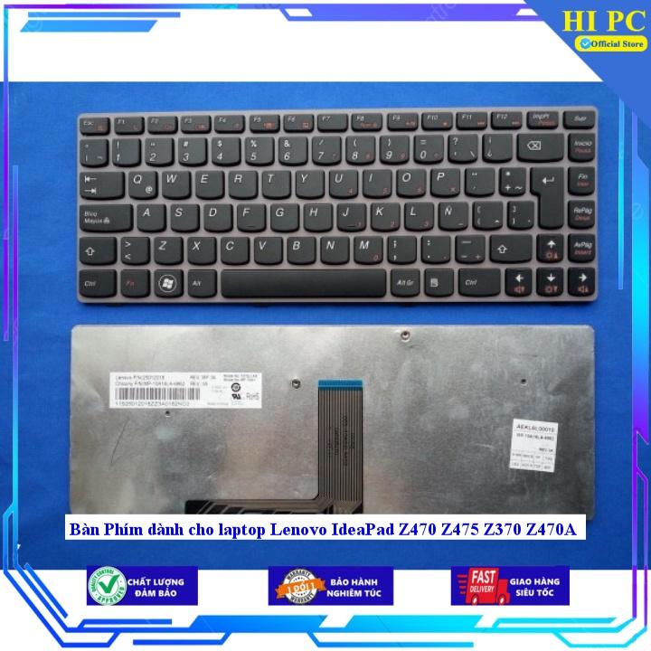 Bàn Phím dành cho laptop Lenovo IdeaPad Z470 Z475 Z370 Z470A - Hàng Nhập Khẩu