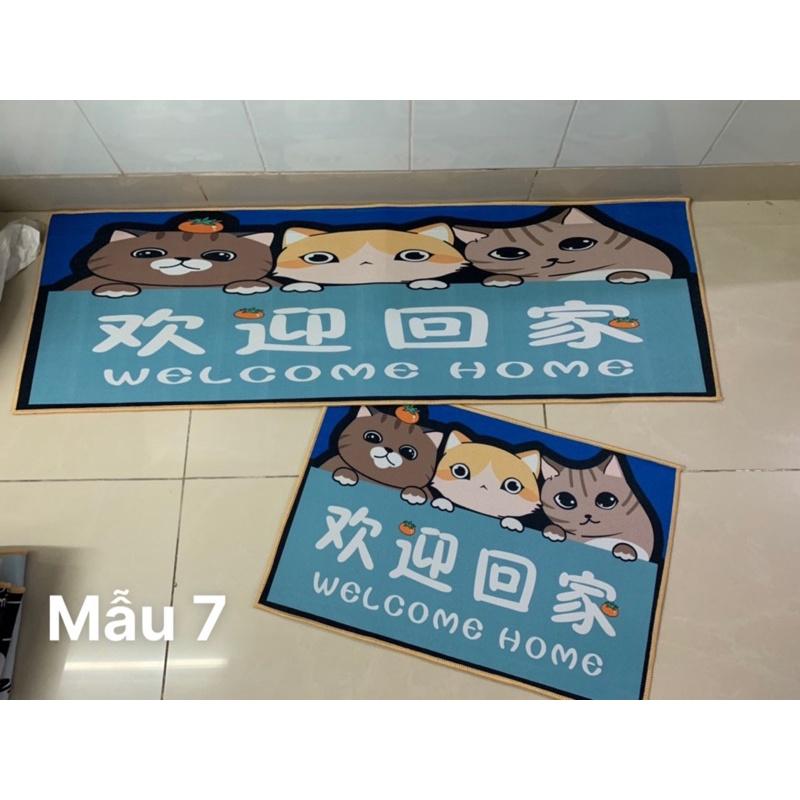 THẢM BẾP HÀNG BALI GIÁ RẺ - Nguyên sét 2 tấm như ảnh