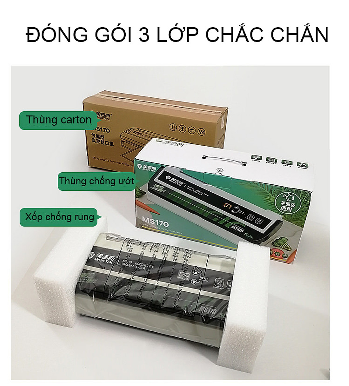 Máy hút chân không công nghiệp