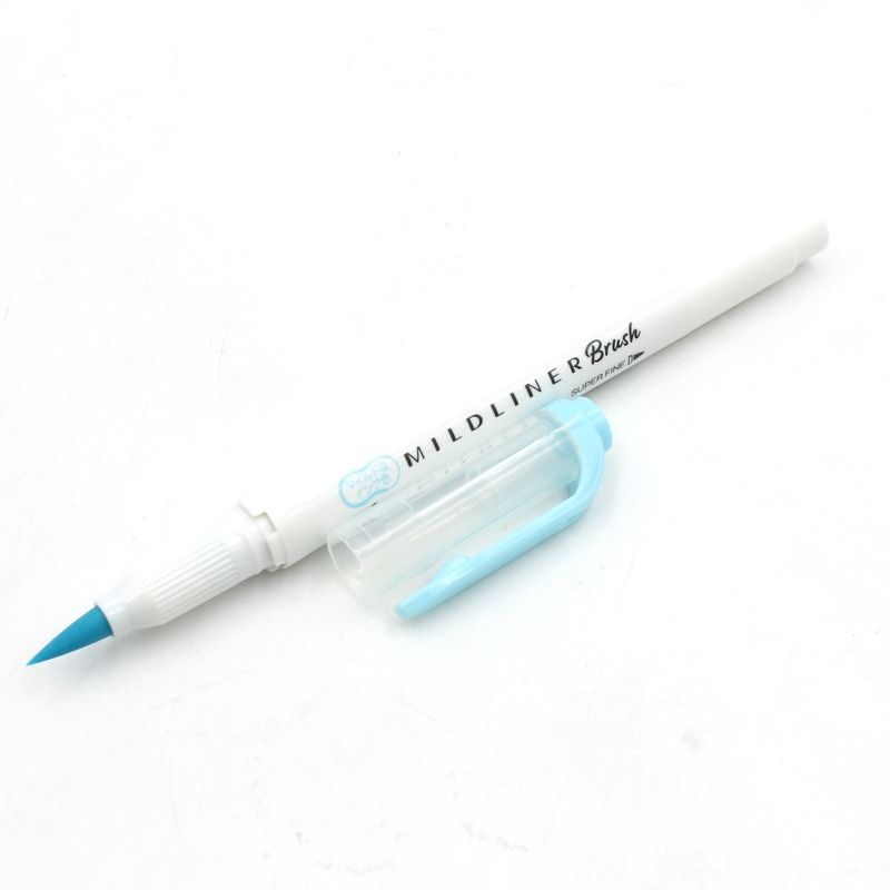 Viết Cọ Nhật Mildliner - Zebra WFT8-MBL - Mild Blue