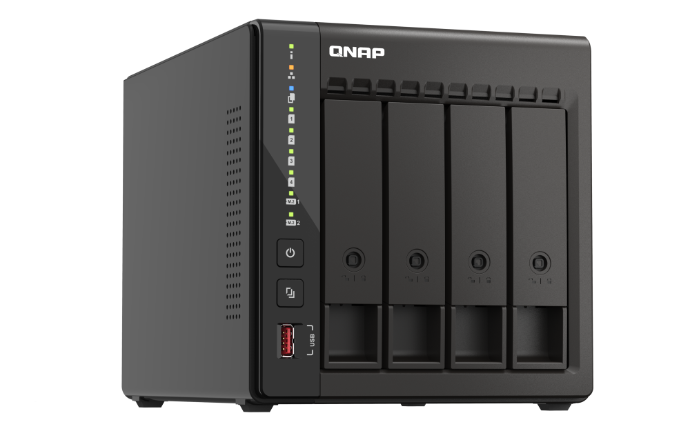 Thiết Bị Lưu Trữ Nas QNAP, Model: TS-453E-8G - Hàng chính hãng