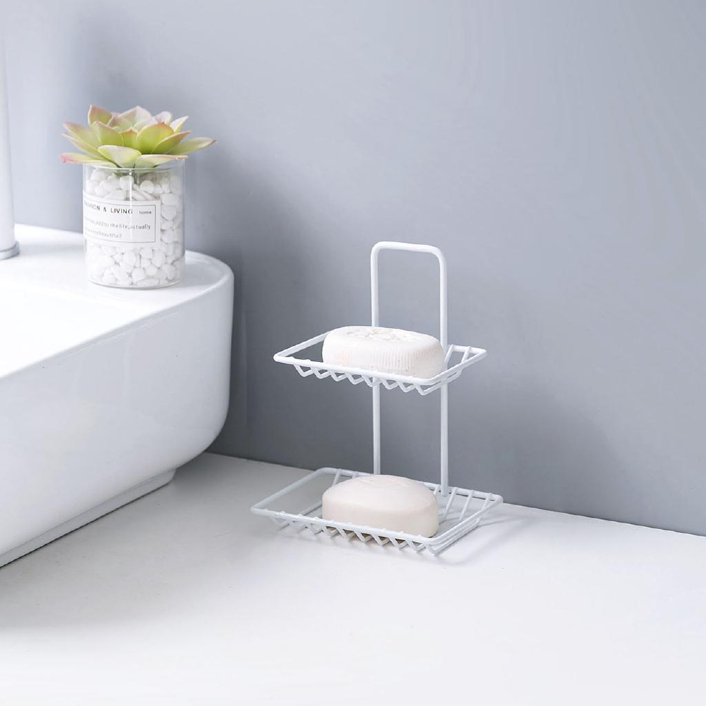 Đế sắt đựng xà phòng tiện dụng tiết kiệm không gian