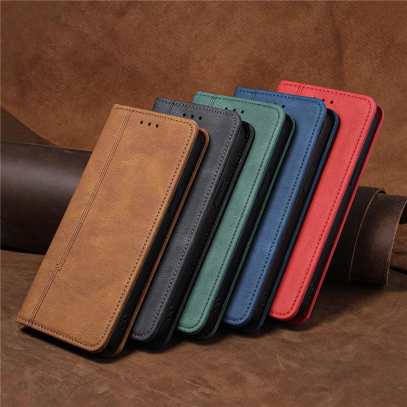 Bao Da Điện Thoại Nắp Lật Từ Tính Chống Rơi Cho Xiaomi 10t 11 Pro Lite Redmi Note 10 4g 5g Ốp