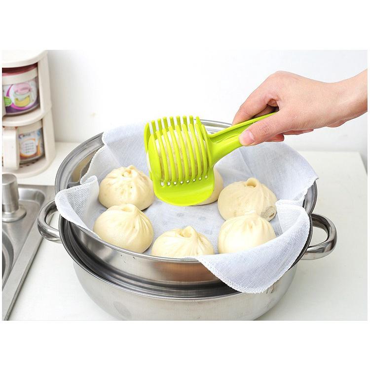 Kẹp hỗ trợ cắt lát thực phẩm ANAEAT dành cho cà chua khoai tây trứng salad thiết kế tiện dụng