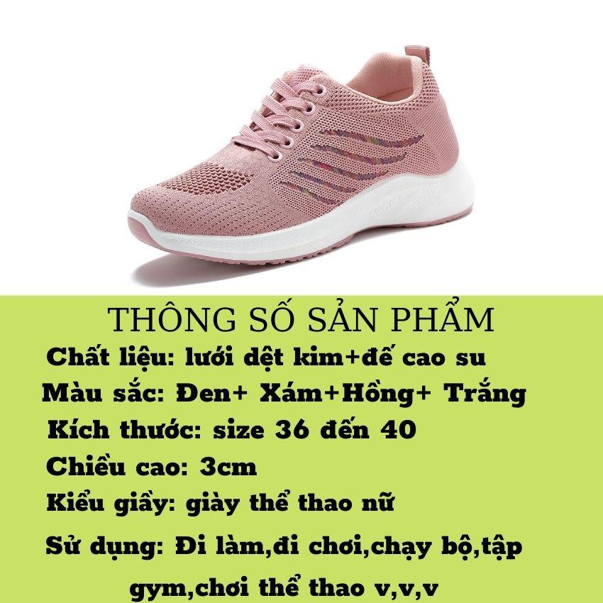 Giày Thể Thao Nữ Siêu Nhẹ Êm Chân Thoáng Khí Cao Cấp 2022 Cổ Thấp Sử Dụng Đa Năng Đi Làm,Đi Chơi,Tập Gym ,Chạy Bộ GTTN18