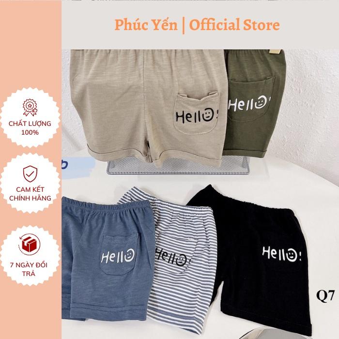 Sét 5 quần cotton xược XOOP có túi, lật lai cho bé ( cân nặng từ 10-20kg) Q7 Shop Phúc Yến