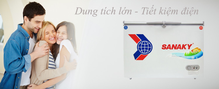 Tủ đông Sanaky VH 4099W3 giá khuyến mãi tại nguyenkim.com