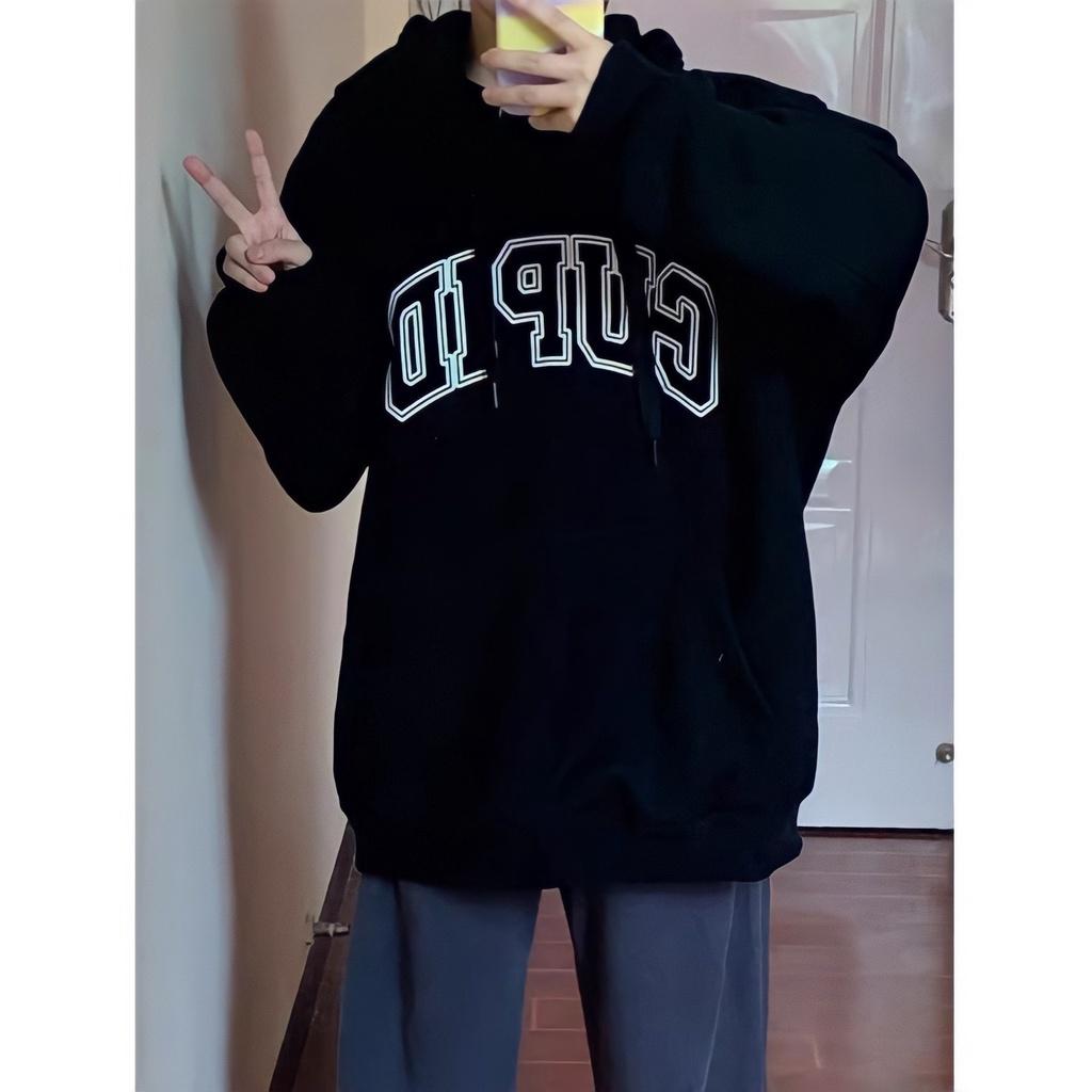 Áo Hoodie Nỉ Nam Nữ Dáng Rộng Mũ Trùm CUPID