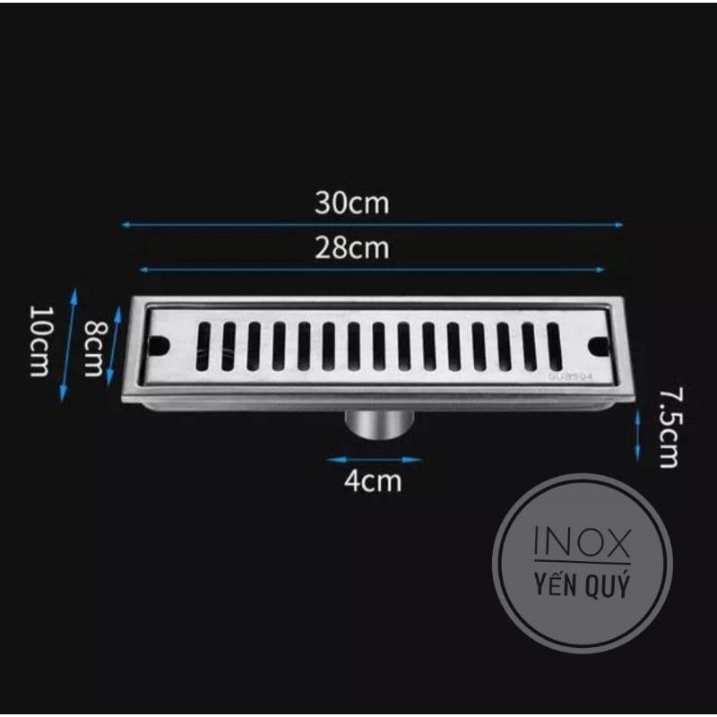 INOX304 GA THOÁT SÀN HÌNH CHỮ NHẬT