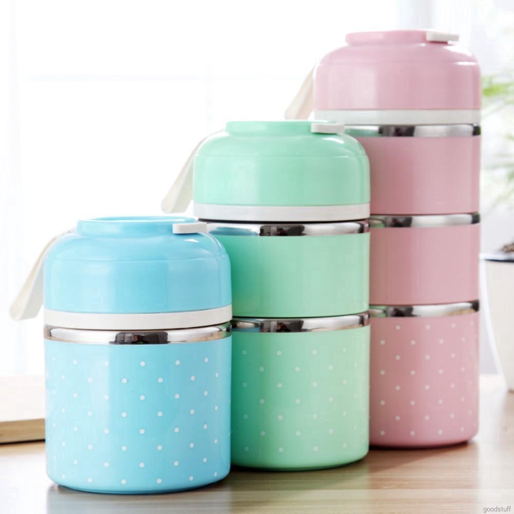 Hộp Đựng Cơm Trưa Dễ Thương Nhiều Tầng