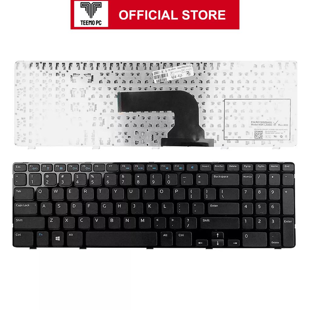 Bàn Phím Tương Thích Cho Laptop Dell Inspiron 15 15R 3521 3531 3537 5521 5537 5535 3540 Vostro 2521... TEEMO PC KEY30 Hàng Nhập Khẩu