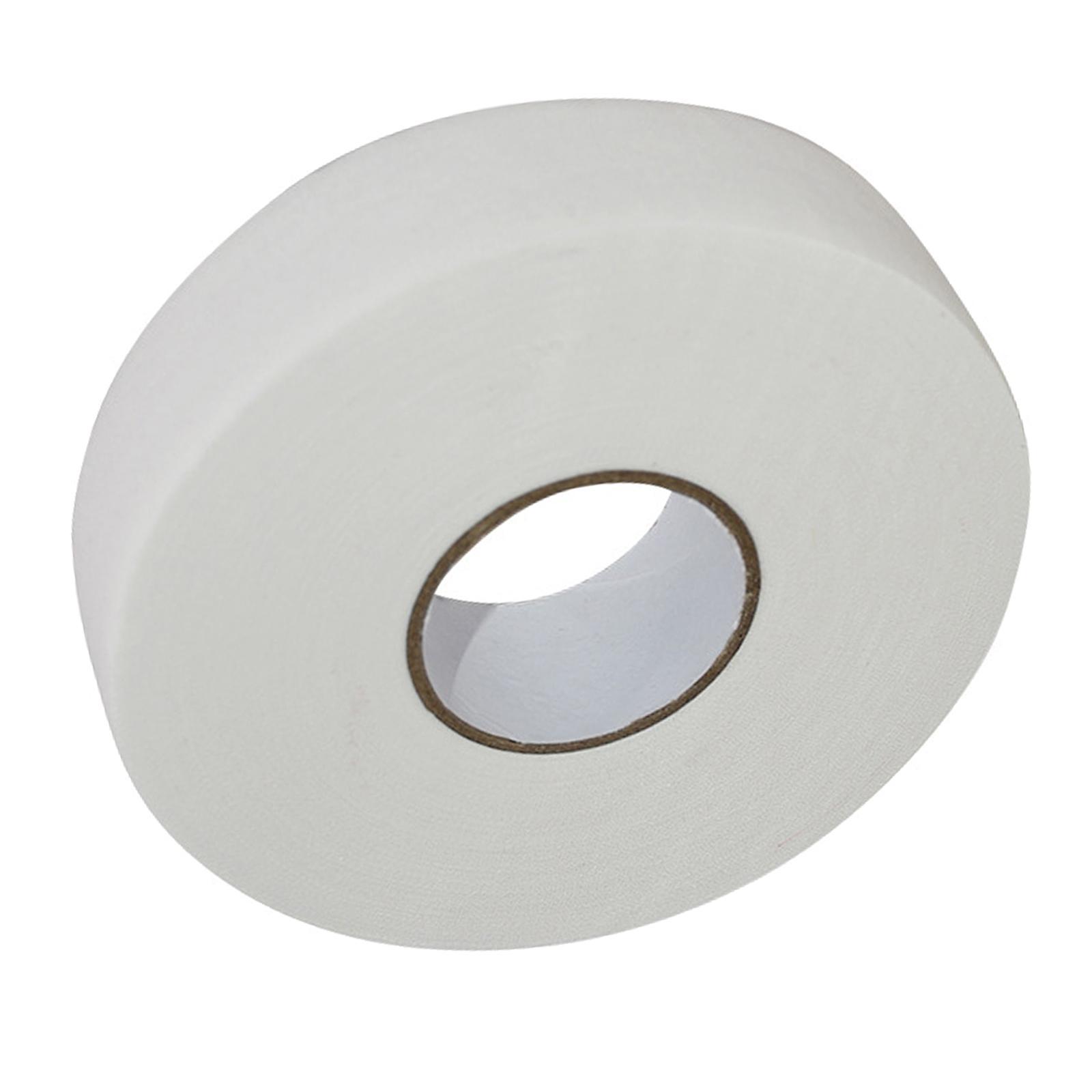 Ice Hockey Cloth Tape Protector Cover Width 2.5cm Wrapping Wear Resistant Hockey Sock Tape Hockey Tape for Tennis Squash Racquet Baseball
