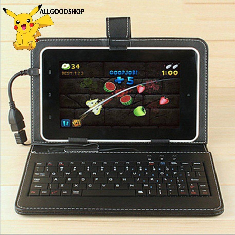 All} Bàn phím kiêm bao da tablet 10 inch 2 in 1, Micro usb - Home and Garden