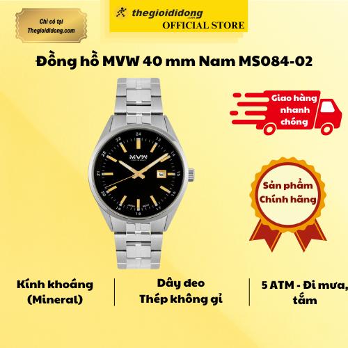 Đồng hồ MVW 40 mm Nam MS084-02 - Hàng Chính Hãng